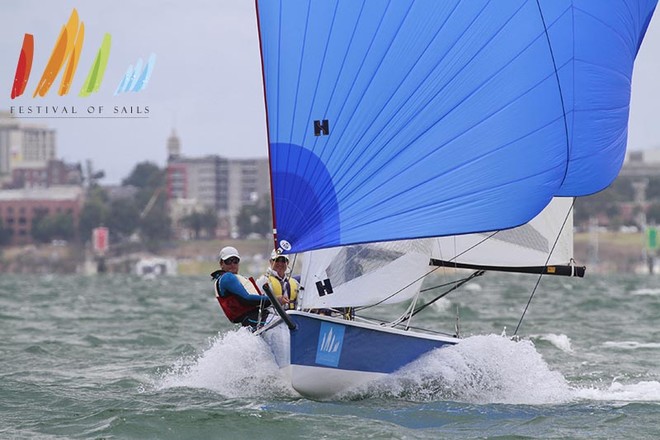 Sailing: Festival of Sails 2013, Royal Geelong Yacht Club, Geelong (AUS). 26/01/13. Photo - Teri Dodds. Sports Boat - Circus School - Festival of Sail 2013 © Teri Dodds http://www.teridodds.com